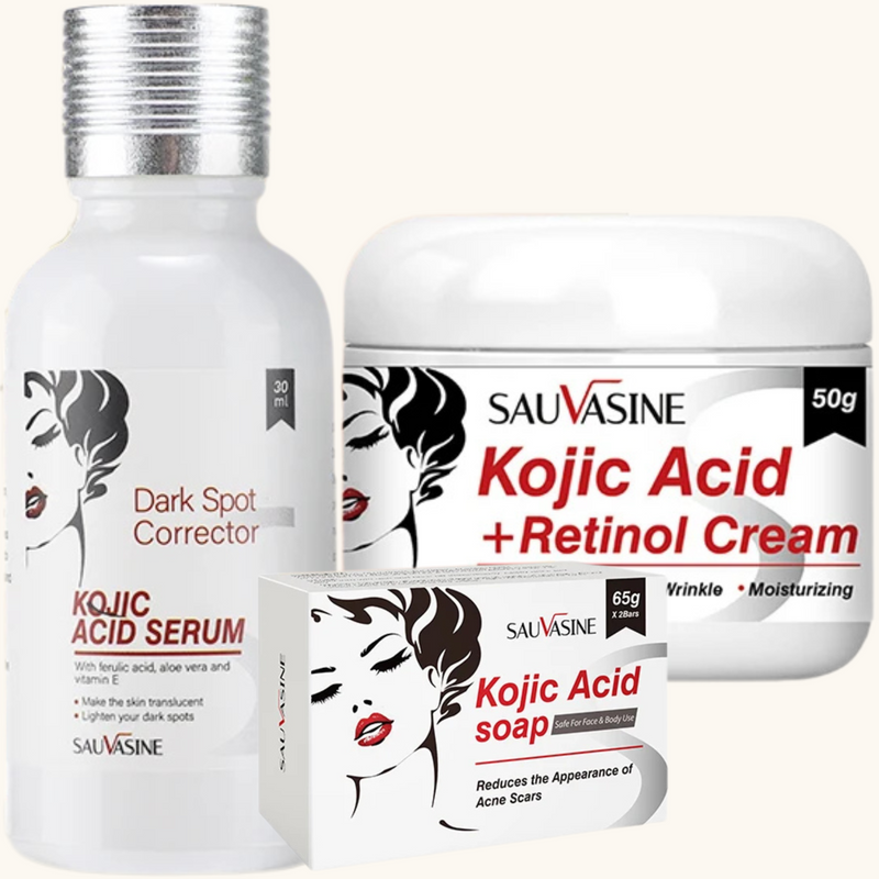 Coffret de soins  à l'acide kojique